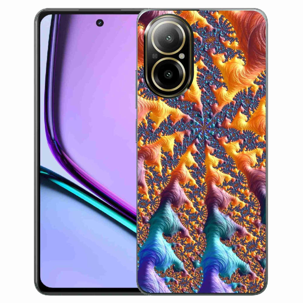 Gelový kryt mmCase na Realme C67 - abstraktní motiv 23