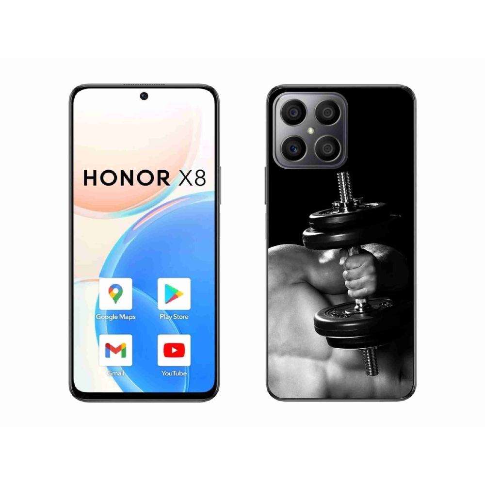 Gelový kryt mmCase na Honor X8 4G - posilování 2
