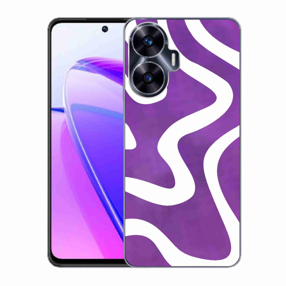 Gelový kryt mmCase na Realme C55 - abstrakt 30