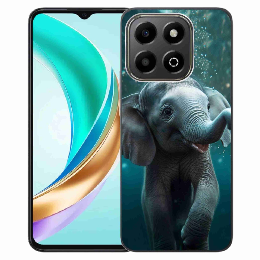 Gelový kryt mmCase na Honor X6b - slůně pod vodou