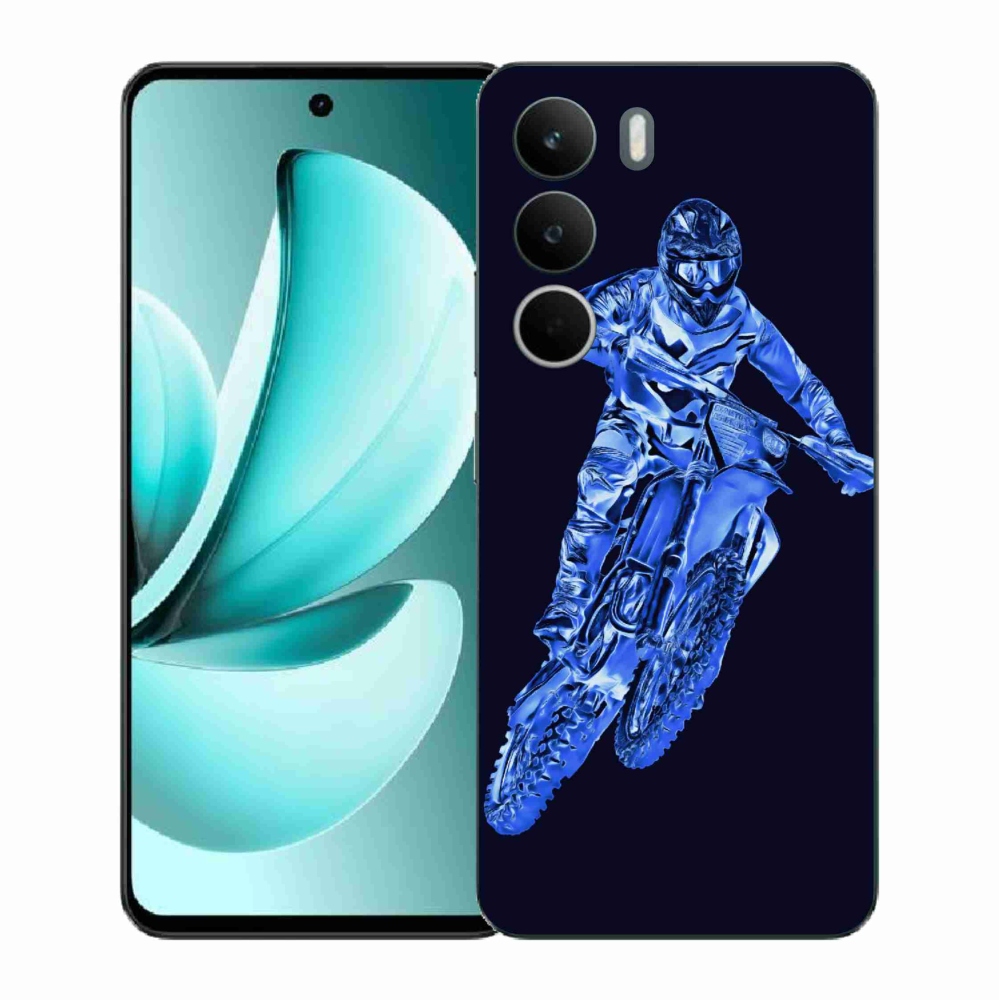 Gelový kryt mmCase na Realme C71 - motocross 1