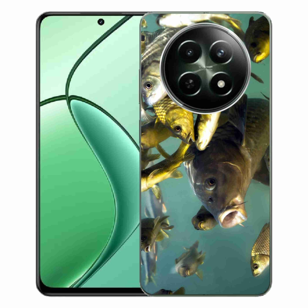 Gelový obal mmCase na Realme 12 5G/12x 5G - hejno ryb
