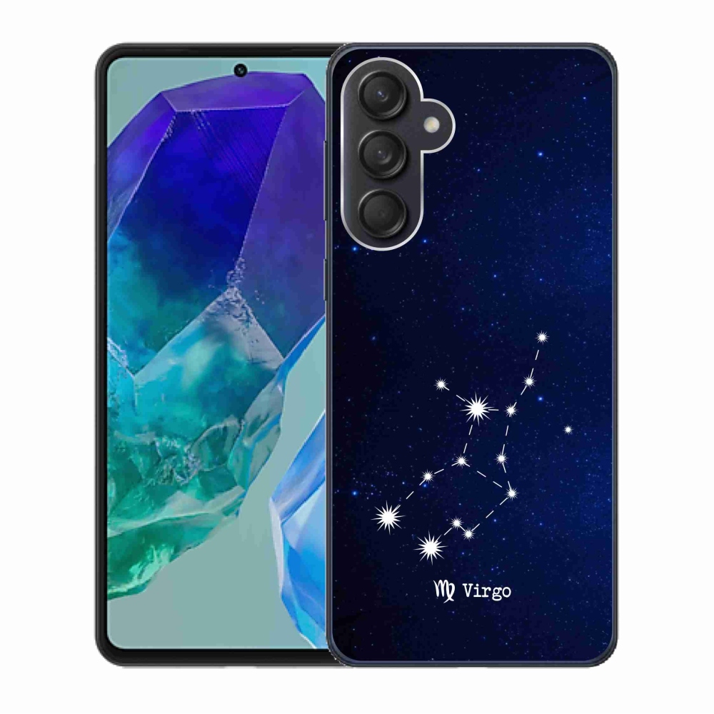 Gelový kryt mmCase na Samsung Galaxy M55 5G - souhvězdí Panny