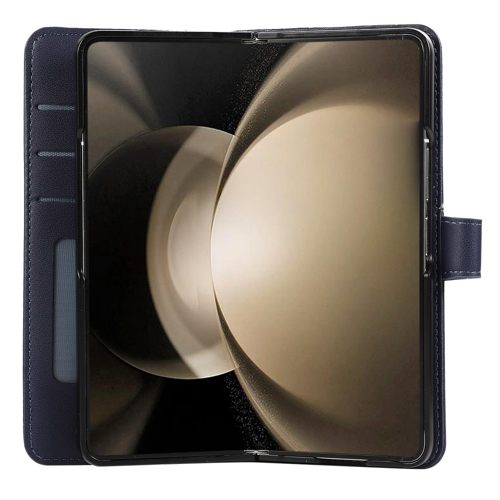 Gridy knížkové pouzdro na Samsung Galaxy Z Fold7 5G - modré