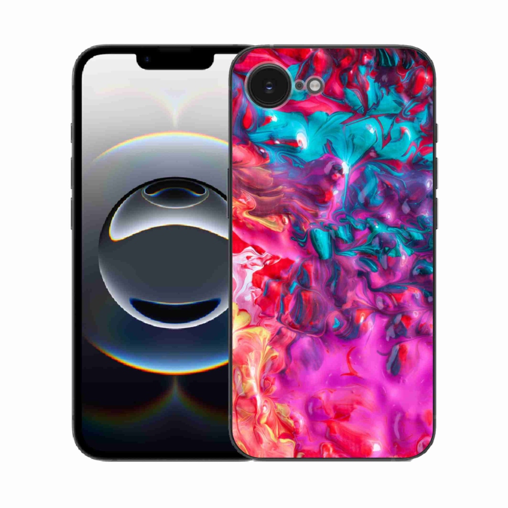 Gelový kryt mmCase na iPhone 16e - abstrakt 27