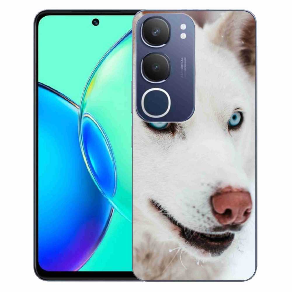 Gelový kryt mmCase na Vivo Y19s - psí pohled