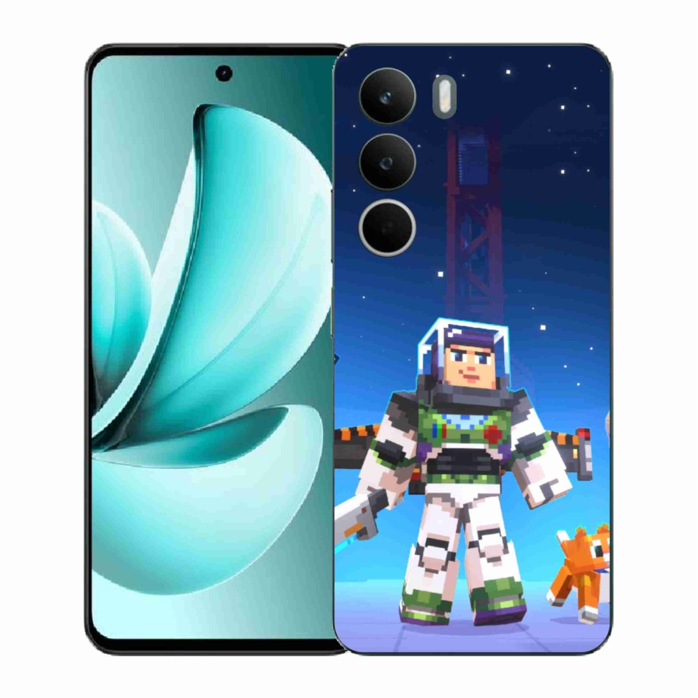 Gelový kryt mmCase na Realme C71 - minecraft 2