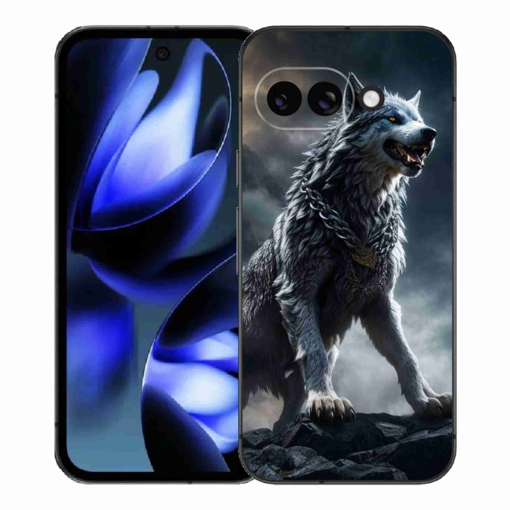 Gelový kryt mmCase na Google Pixel 9a - vlk 1