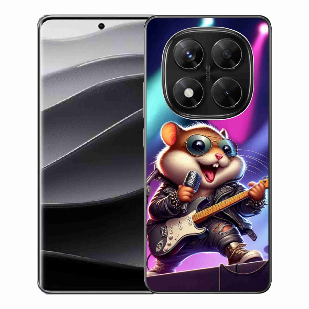 Gelový kryt mmCase na Xiaomi Redmi Note 14 Pro 5G/Poco X7 5G - křeček rocker