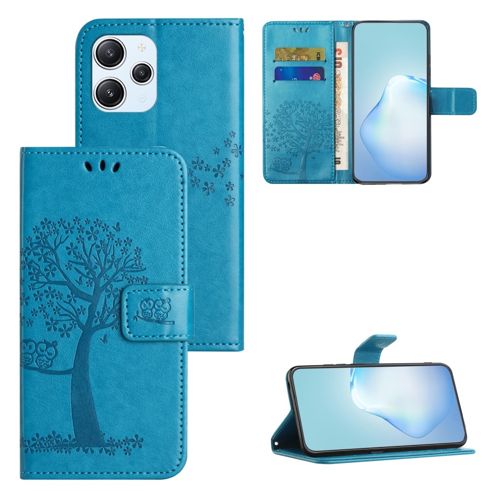 Tree knížkové pouzdro na Xiaomi Redmi 12 4G/5G - modré