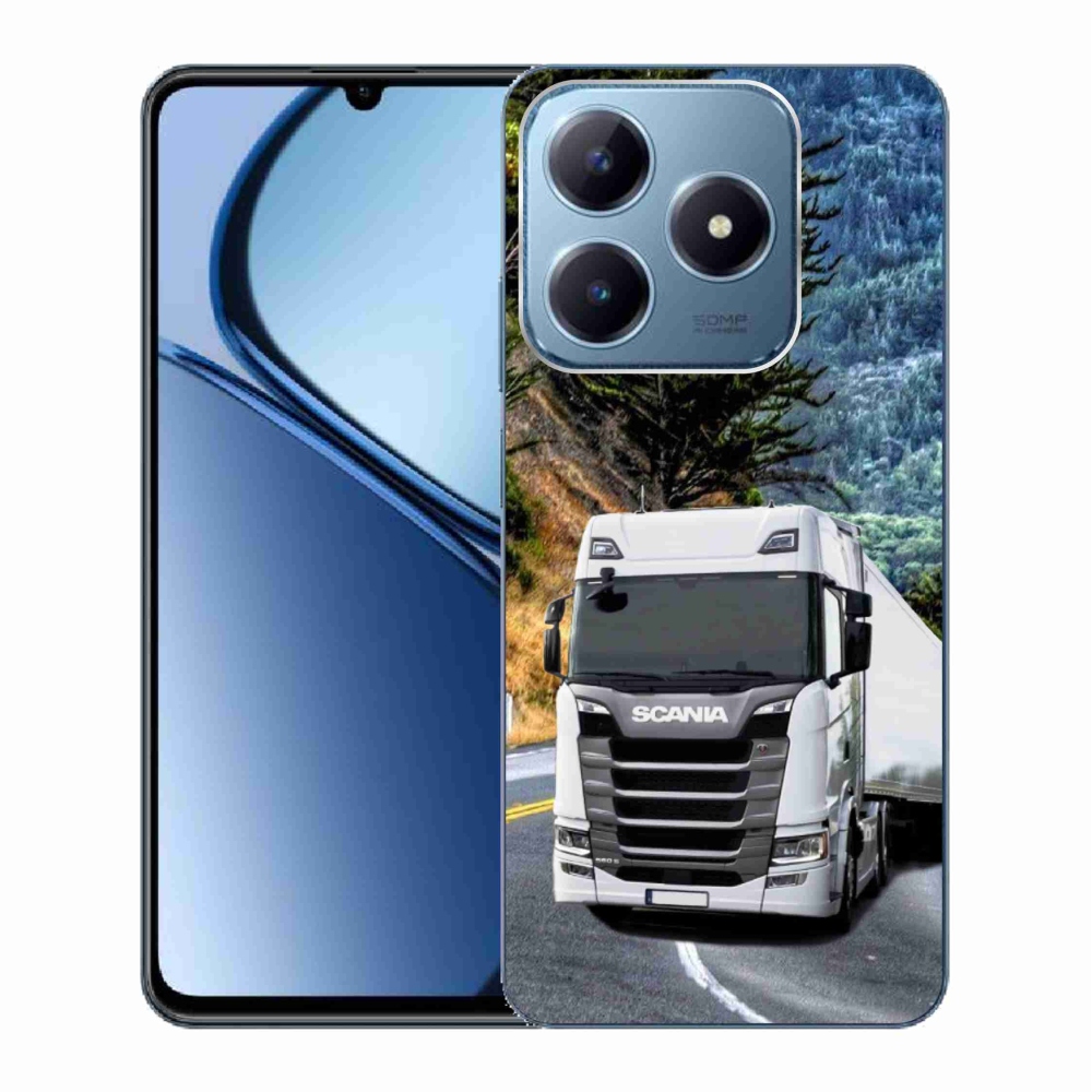 Gelový kryt mmCase na Realme C63 - kamion 1