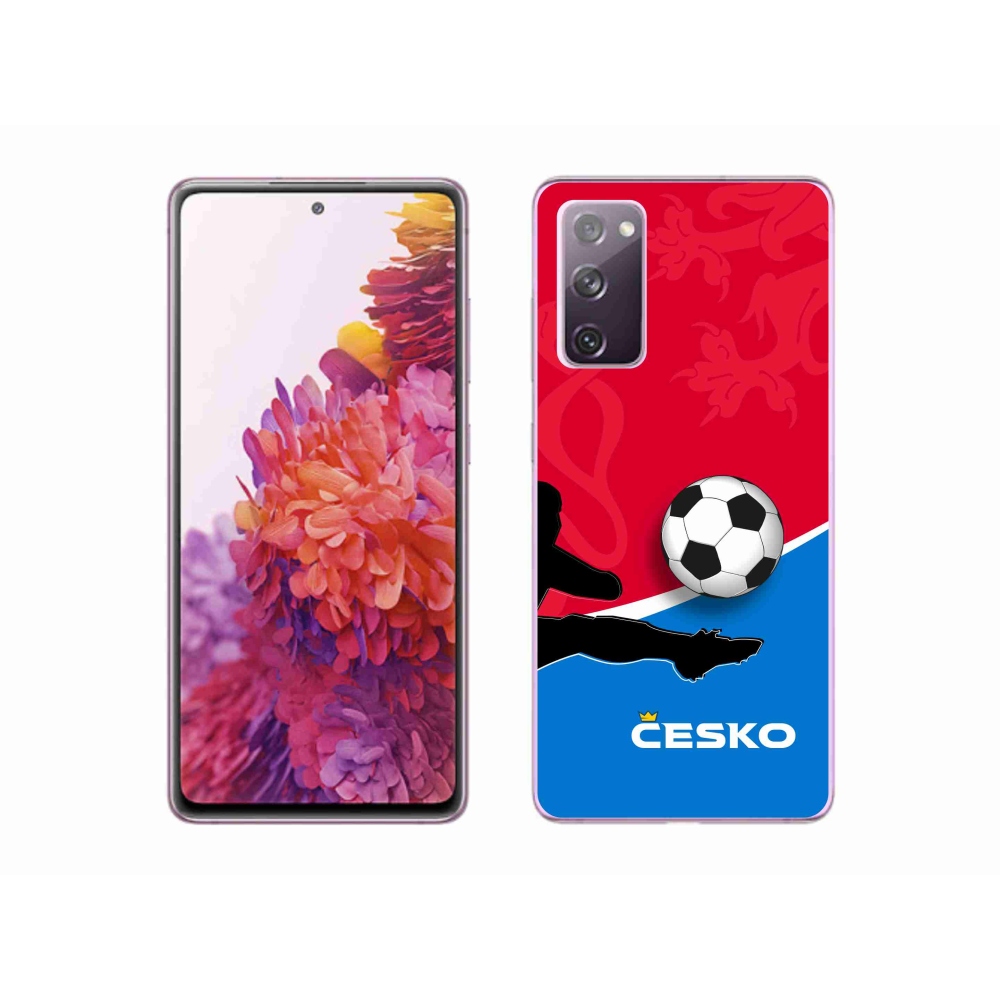 Gelový kryt mmCase na Samsung Galaxy S20 FE - fotbal Česko 2