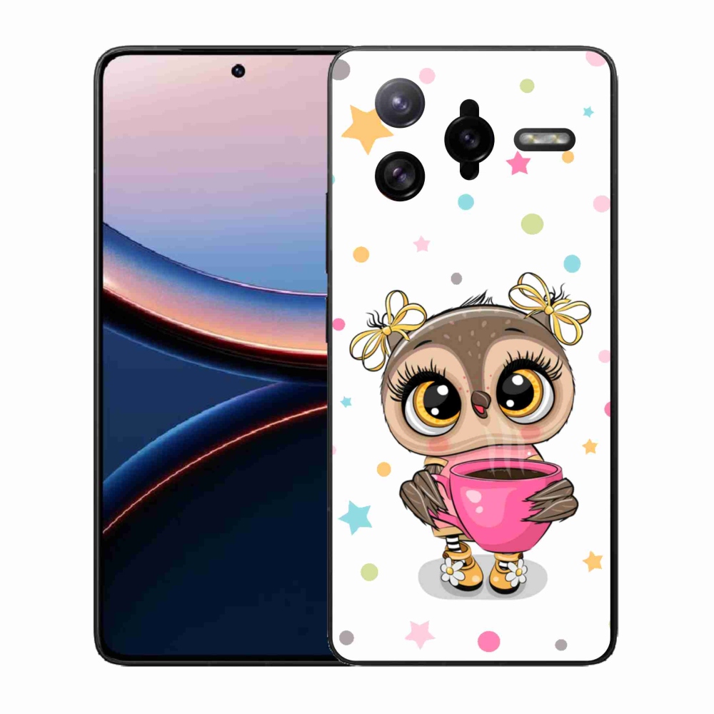 Gelový kryt mmCase na Xiaomi Poco F7 Ultra - kreslená sovička