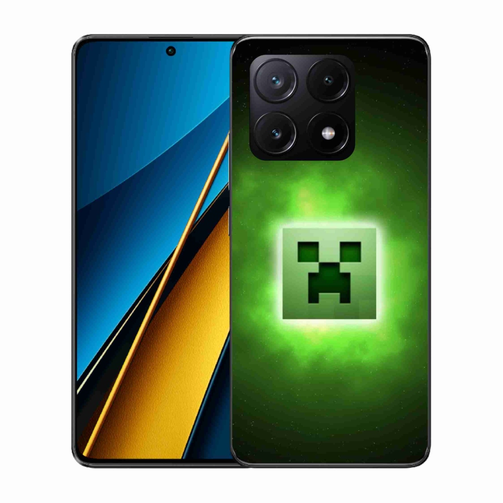 Gelový kryt mmCase na Xiaomi Poco X6 Pro 5G - minecraft
