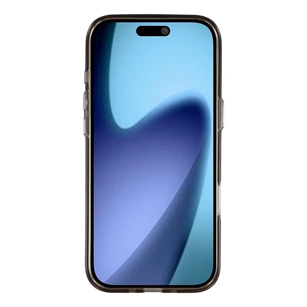 Gelový obal s pevnými zády na iPhone 17 Air - černý