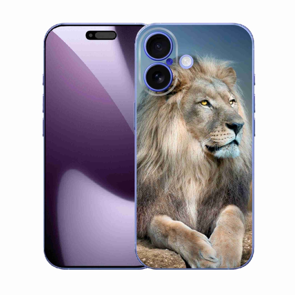 Gelový kryt mmCase na iPhone 17 - lev 1