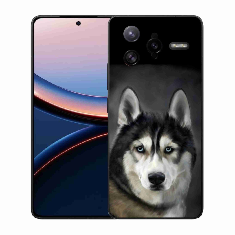 Gelový kryt mmCase na Xiaomi Poco F7 Ultra - husky