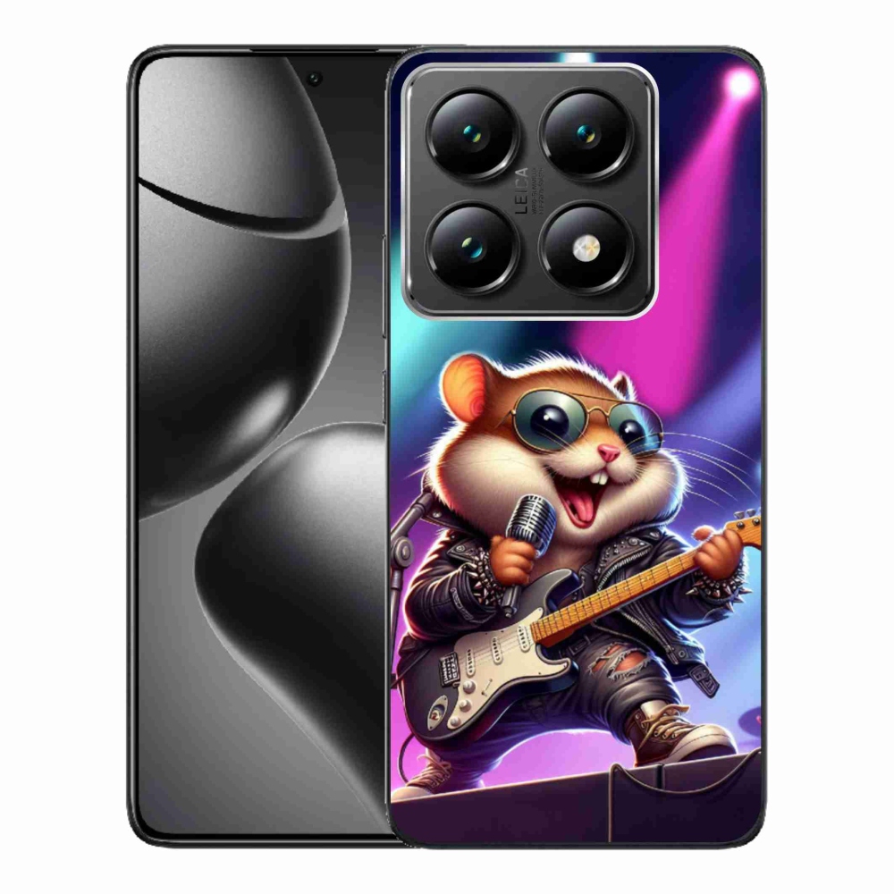 Gelový kryt mmCase na Xiaomi 14T Pro - křeček rocker