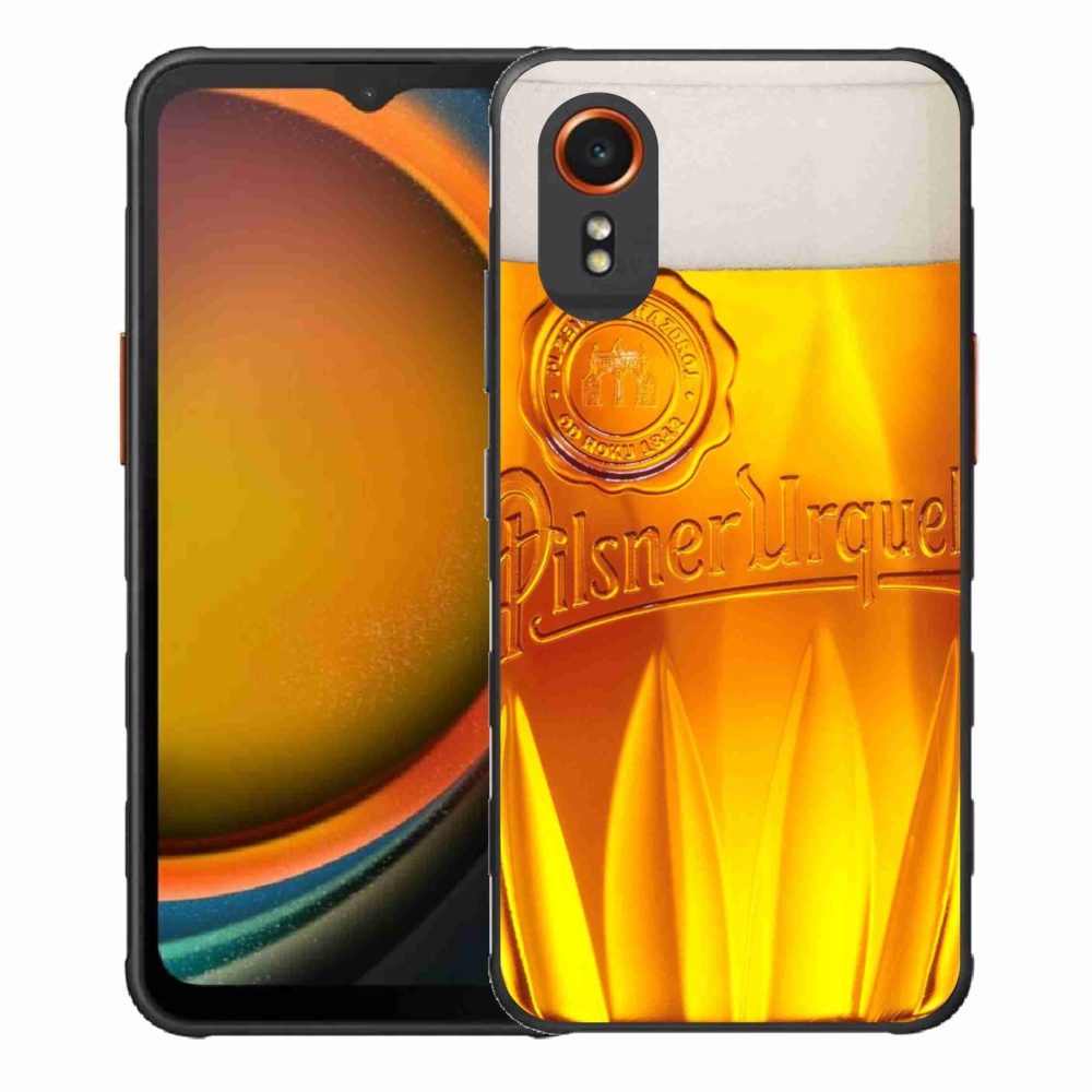 Gelový kryt mmCase na Samsung Galaxy Xcover 7 - pivo
