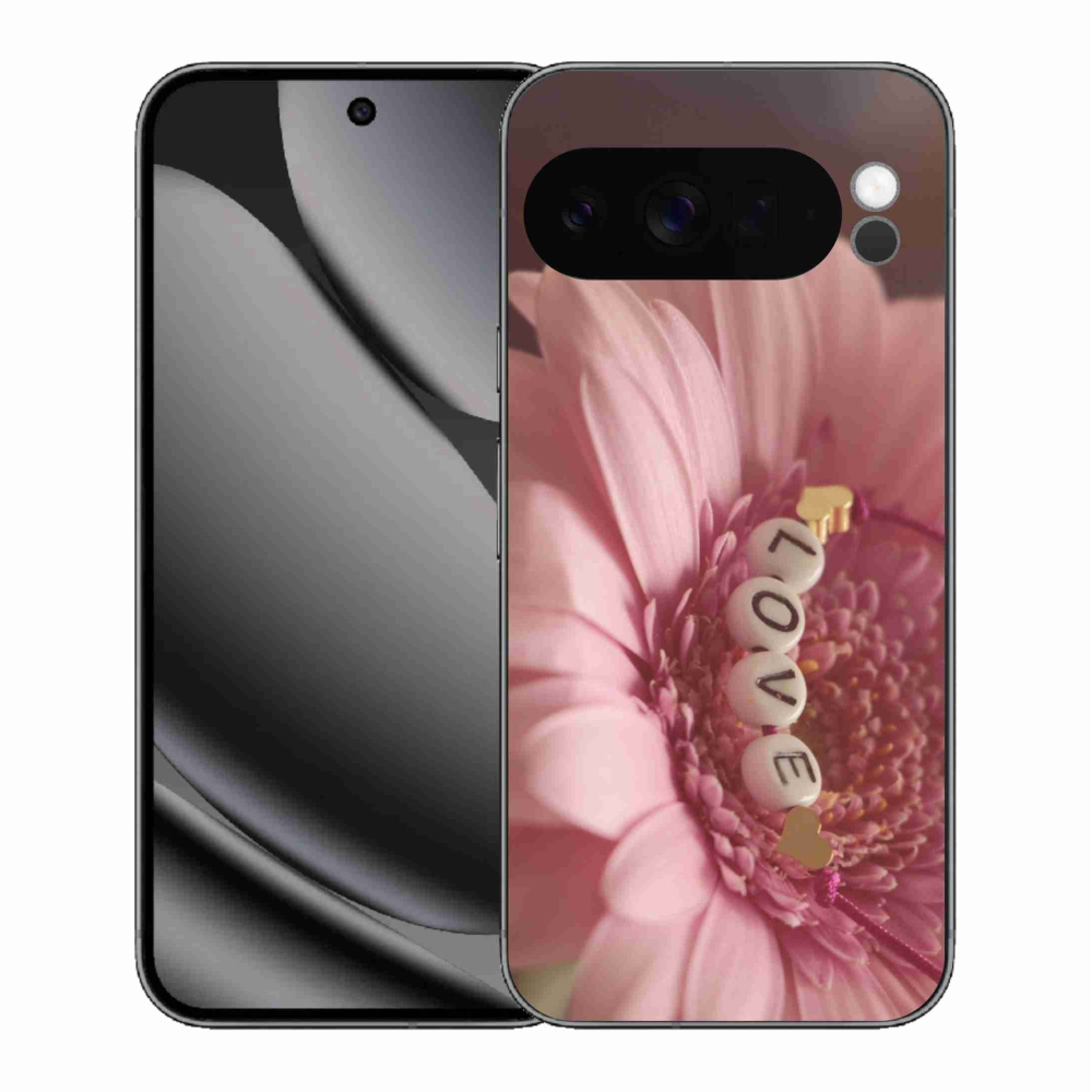 Gelový kryt mmCase na Google Pixel 10 Pro XL - přívěsek love