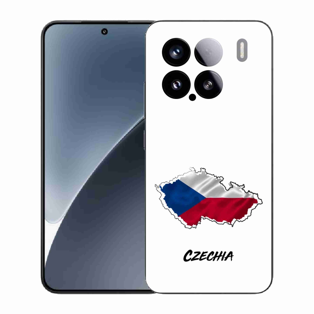 Gelový kryt mmCase na Xiaomi 15 - Czechia bílé pozadí