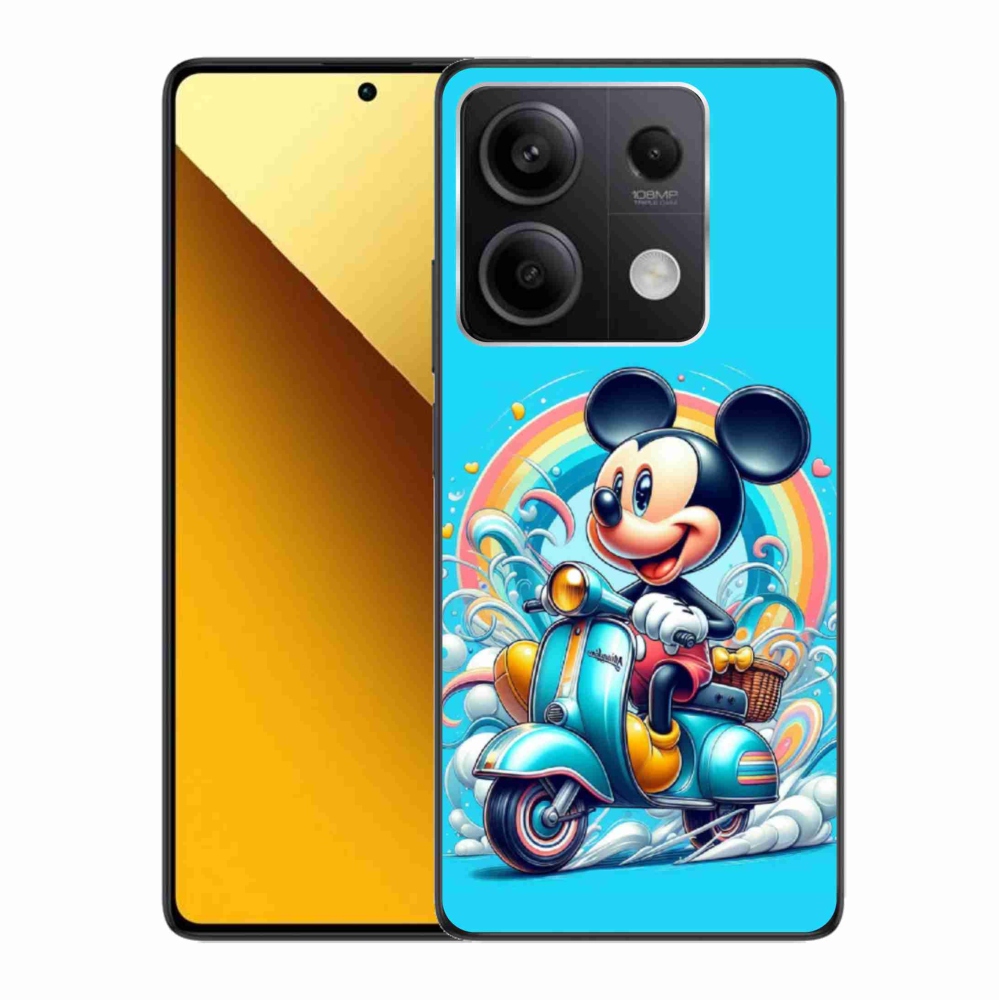 Gelový kryt mmCase na Xiaomi Redmi Note 13 5G - mickey mouse 2