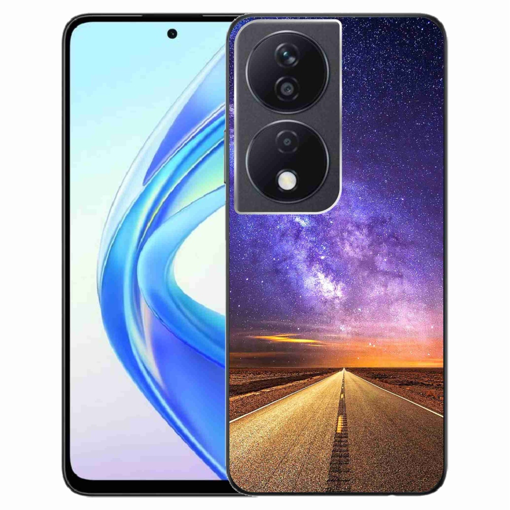 Gelový kryt mmCase na Honor X7b/Honor 90 Smart - americká silnice