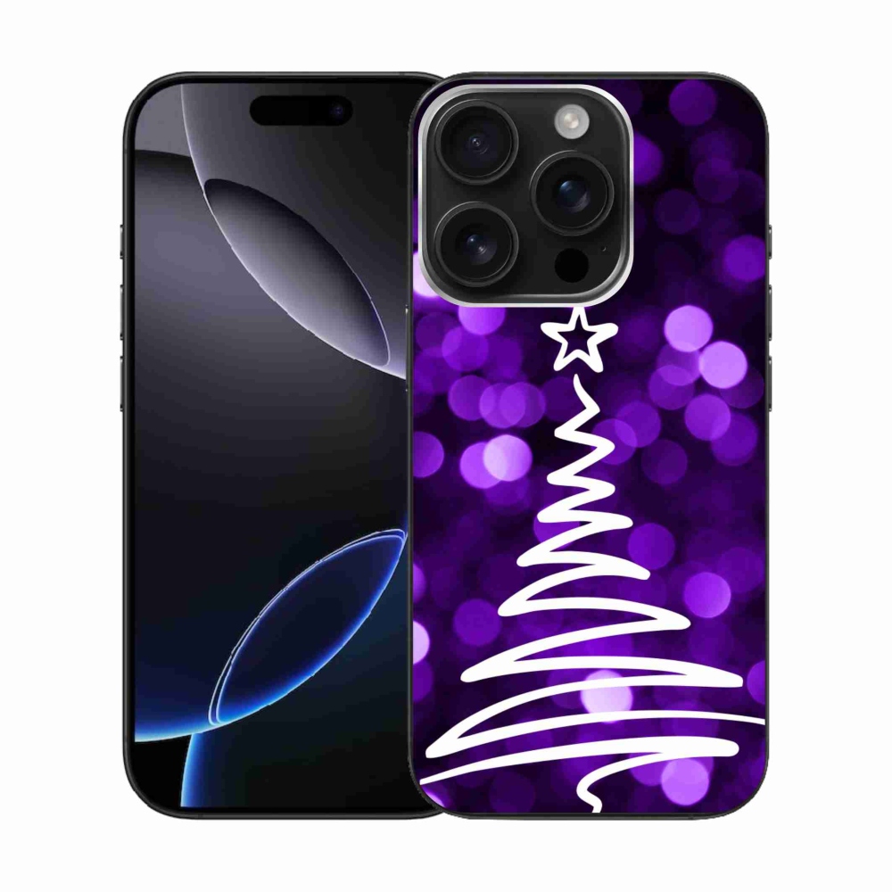 Gelový kryt mmCase na iPhone 16 Pro - stromek