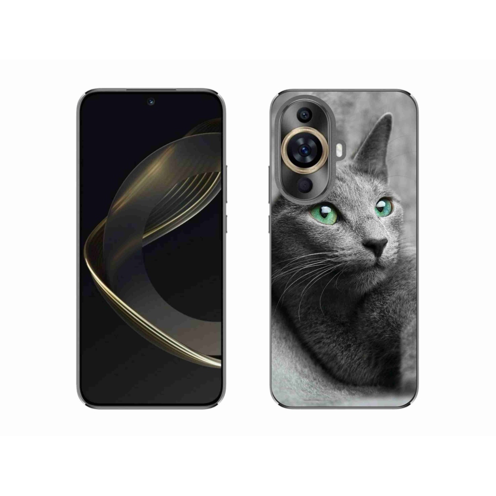 Gelový kryt mmCase na Huawei Nova 11 - kočka 2