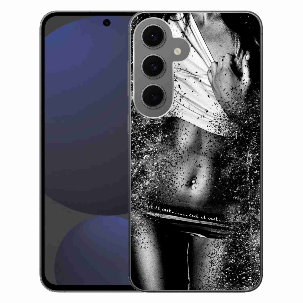 Gelový kryt mmCase na Samsung Galaxy S24 FE - sexy žena 1