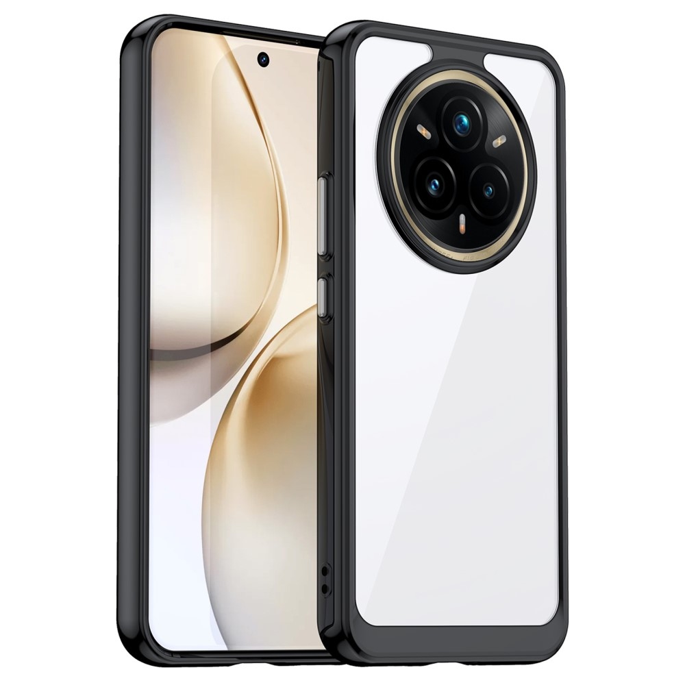 Gelový obal s pevnými zády na Realme 14 Pro+ 5G - černý