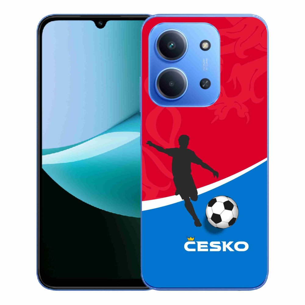 Gelový kryt mmCase na Xiaomi Redmi 15C 4G/5G (173mm) - fotbal Česko