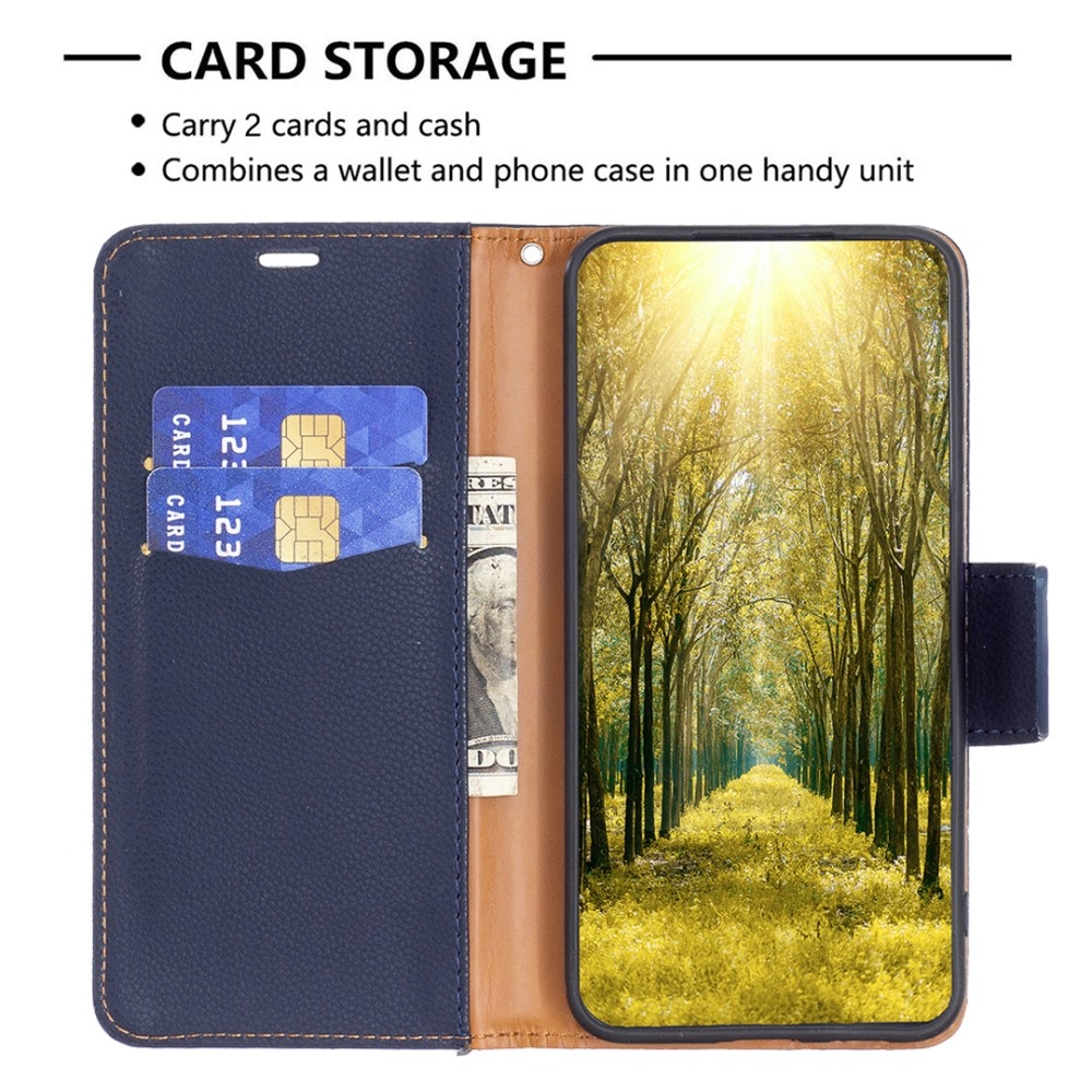 Stand knížkové pouzdro na Xiaomi Redmi Note 13 Pro 5G/Poco X6 5G - tmavěmodré