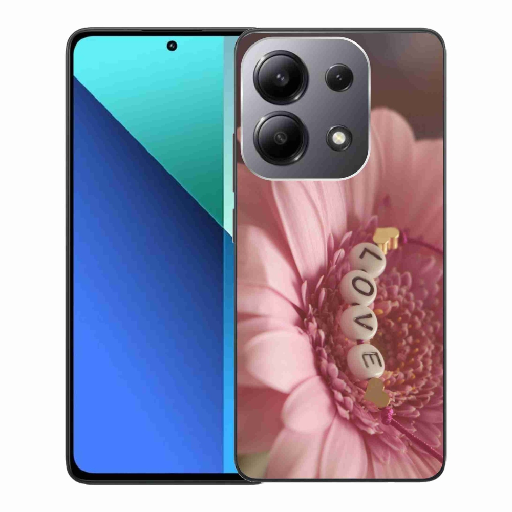 Gelový kryt mmCase na Xiaomi Redmi Note 13 - přívěsek love