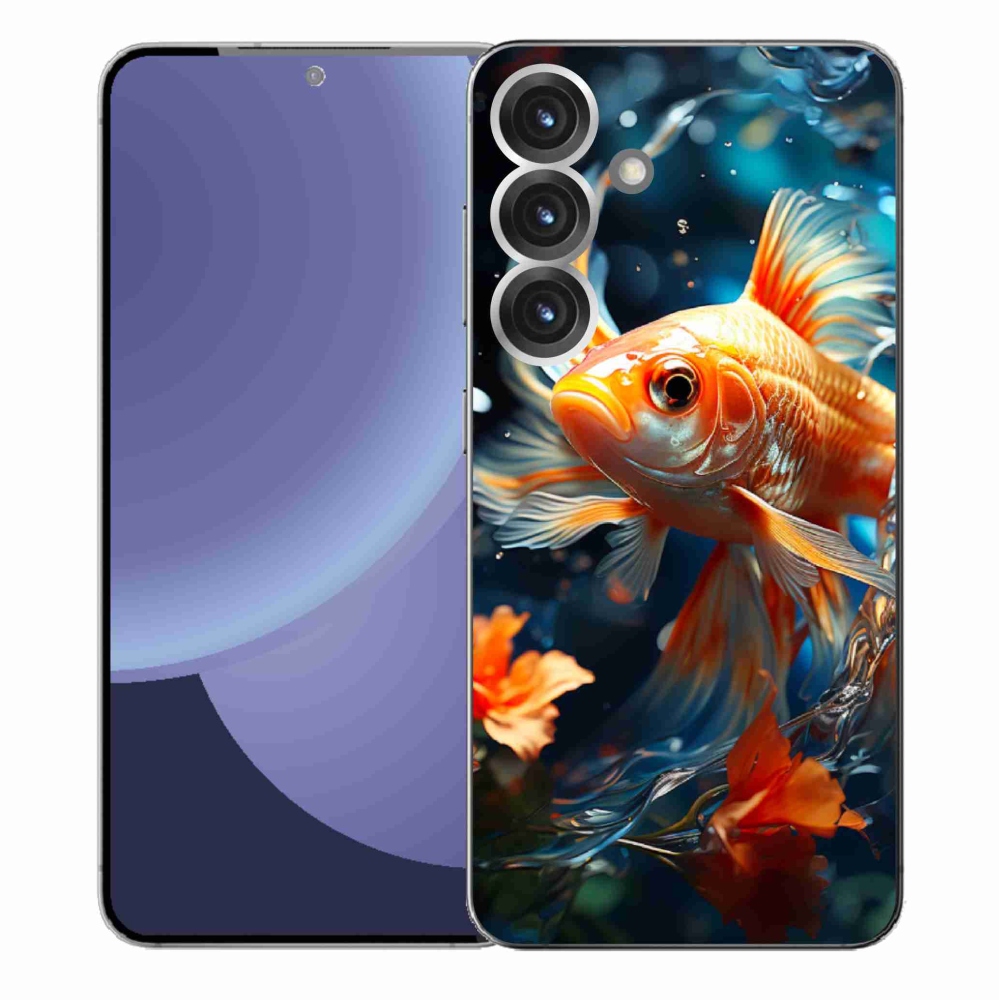 Gelový kryt mmCase na Samsung Galaxy S25+ - rybka