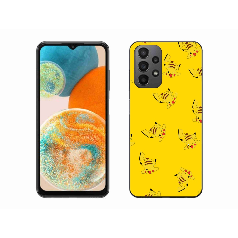 Gelový kryt mmCase na Samsung Galaxy A23 4G/5G - pikachu