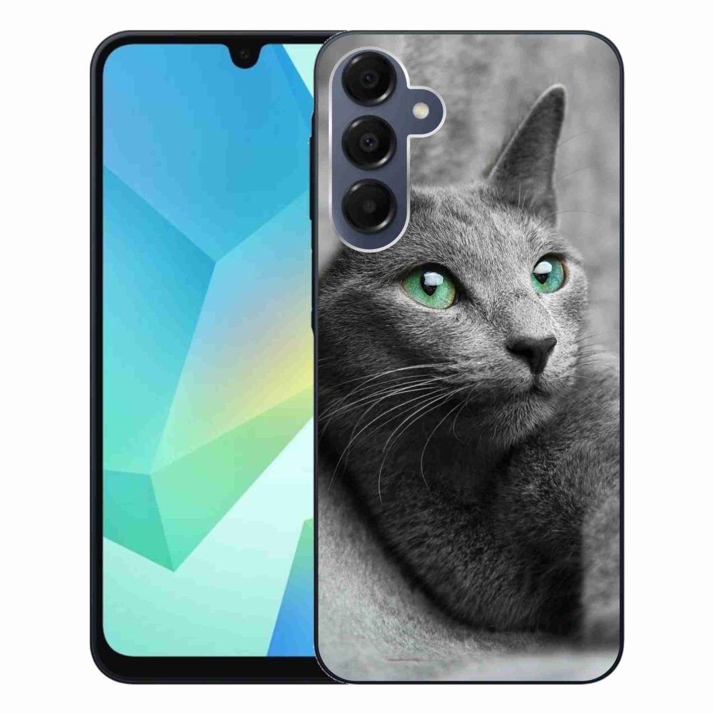 Gelový kryt mmCase na Samsung Galaxy A16 4G/5G - kočka 2