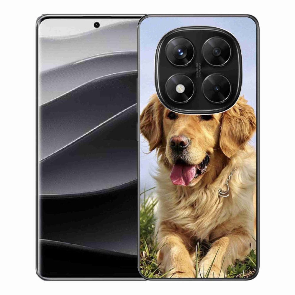 Gelový kryt mmCase na Xiaomi Redmi Note 14 Pro 5G/Poco X7 5G - zlatý retrívr