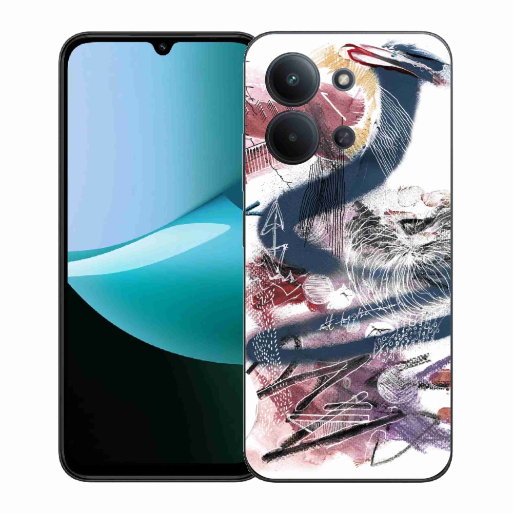 Gelový kryt mmCase na Xiaomi Redmi 15C 4G (171mm)/Poco C85 4G (171mm) - abstraktní motiv 28