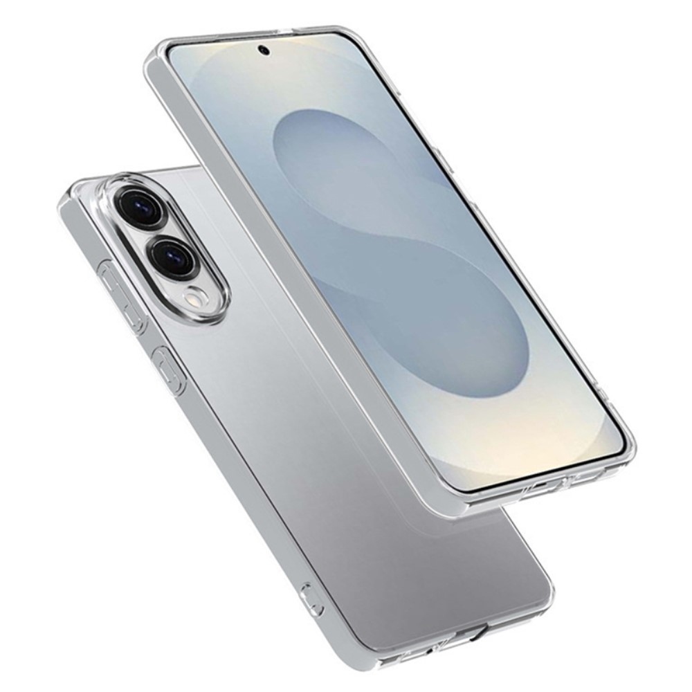 Průhledný gelový obal na Samsung Galaxy S25 Edge - průhledný
