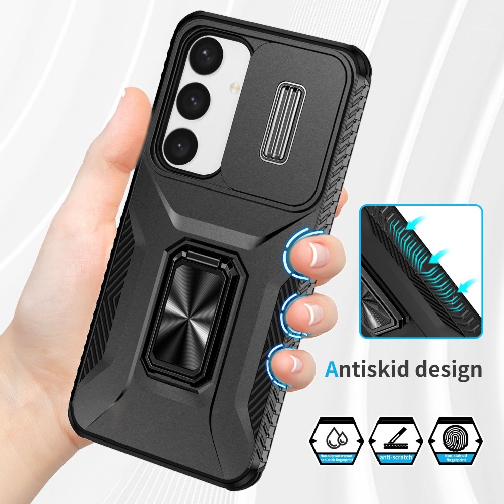 Slip odolný kryt na Samsung Galaxy S24+/S25+ - černý