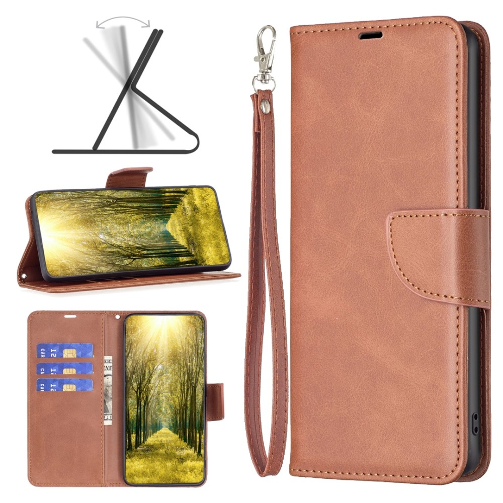 Case knížkové pouzdro na Xiaomi Redmi 13 4G/Poco M6 4G - hnědé