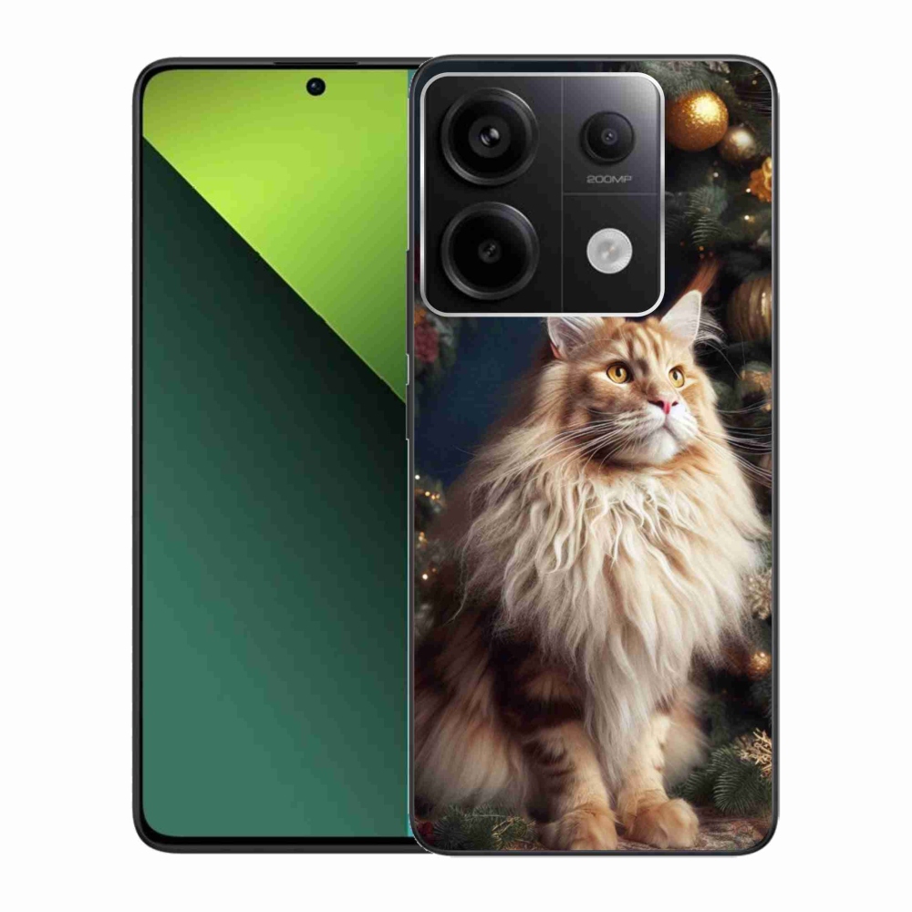 Gelový kryt mmCase na Xiaomi Redmi Note 13 Pro 5G/Poco X6 5G - kočka u stromku