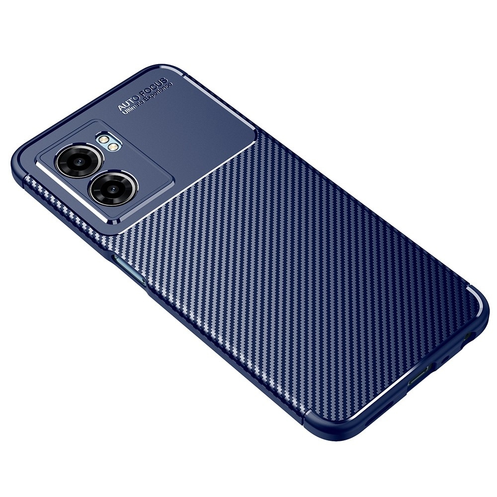 Fiber odolný gelový obal na Realme Narzo 50 - modrý