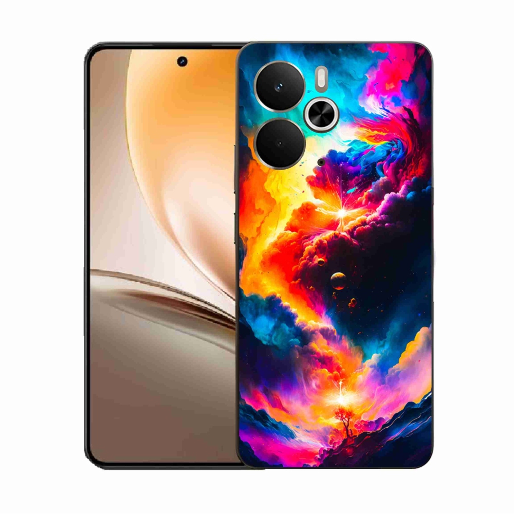 Gelový kryt mmCase na Realme 14 5G - abstraktní motiv
