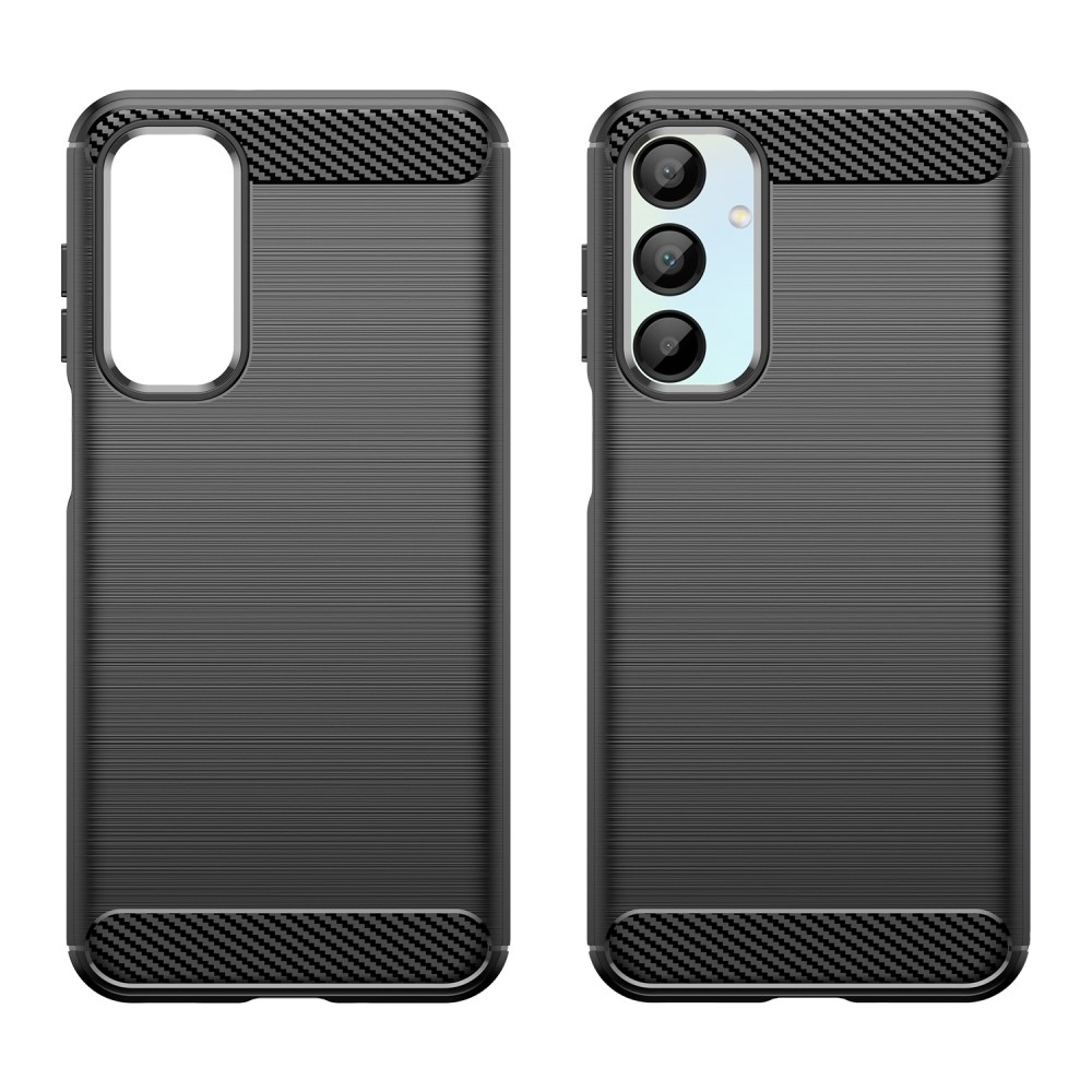 Carbon odolný gelový obal na Samsung Galaxy A16 4G/5G - černý
