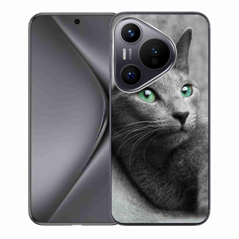 Gelový kryt mmCase na Huawei Pura 70 - kočka 2
