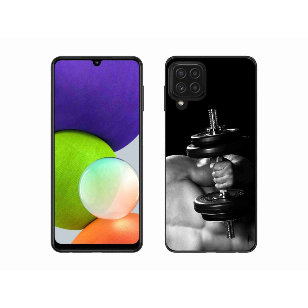 Gelový kryt mmCase na Samsung Galaxy A22 4G - posilování 2