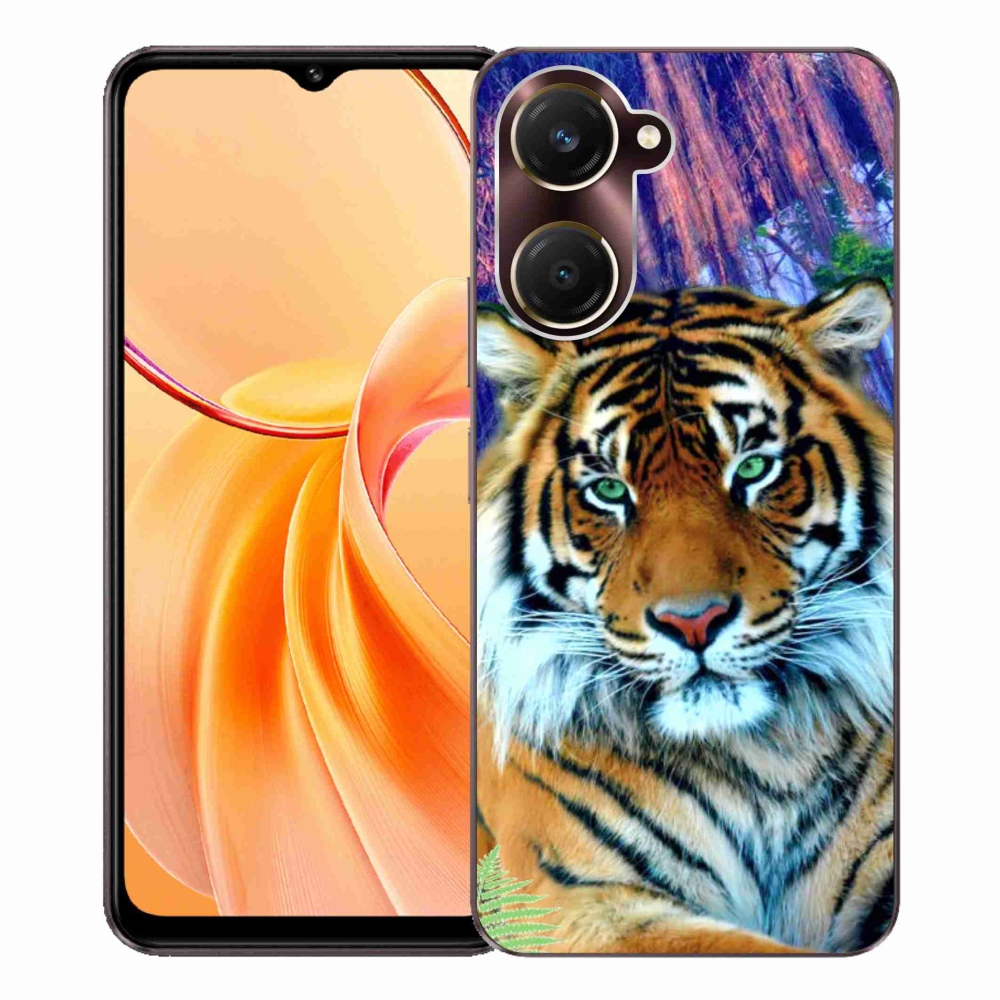 Gelový kryt mmCase na Vivo Y28s 5G - tygr