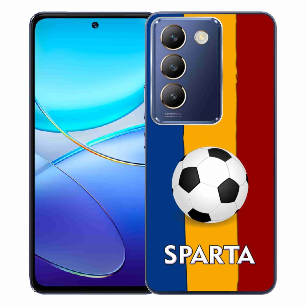 Gelový kryt mmCase na Vivo V40 SE 4G/5G - fotbal 1